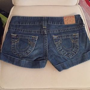 True Religion Jean Shorts